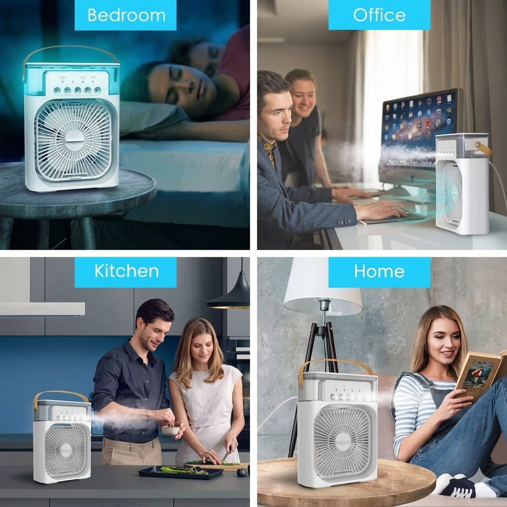 Mini Air Cooler 3-in-1 - Instant Cooling Anywhere
